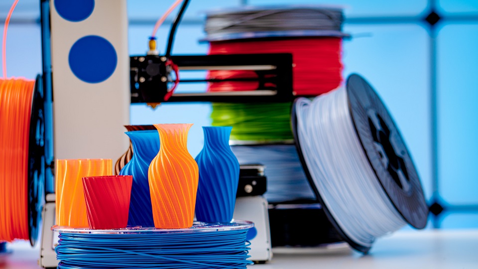 3D Printer Plastic filament for 3D printer and printed products