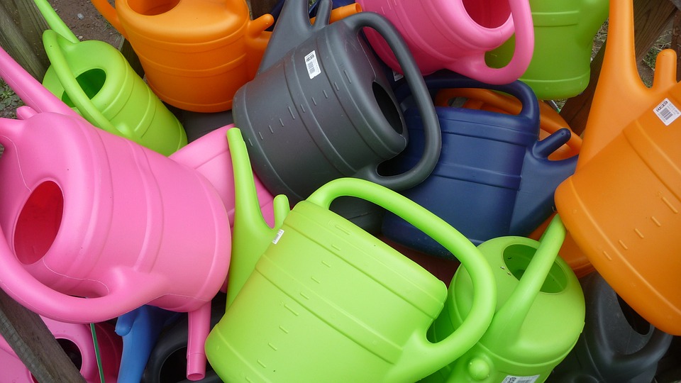 Agricultural water cans made from high density polyethylene